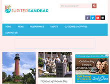 Tablet Screenshot of jupitersandbar.com